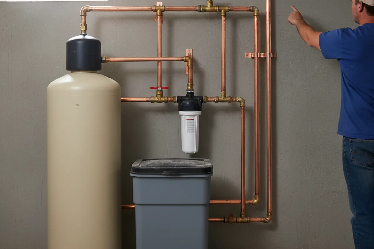 Whole-house water treatment system installed in Tarlton